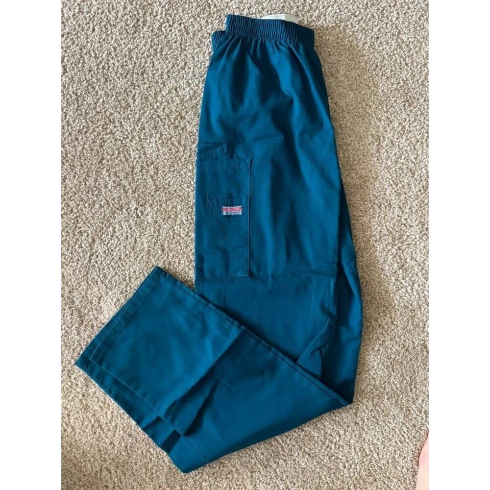 Cherokee Women's XS Navy Blue Scrub Pants Medical Nursing Healthcare Uniform